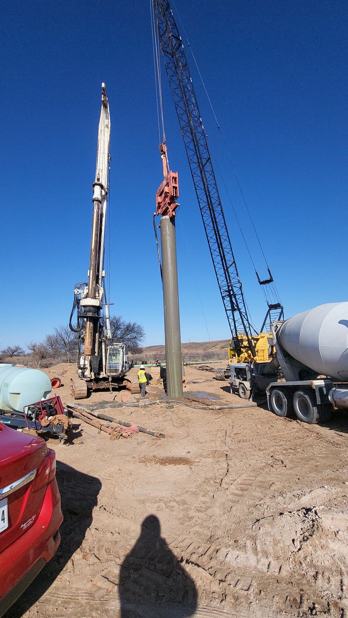 Drilled shaft installation